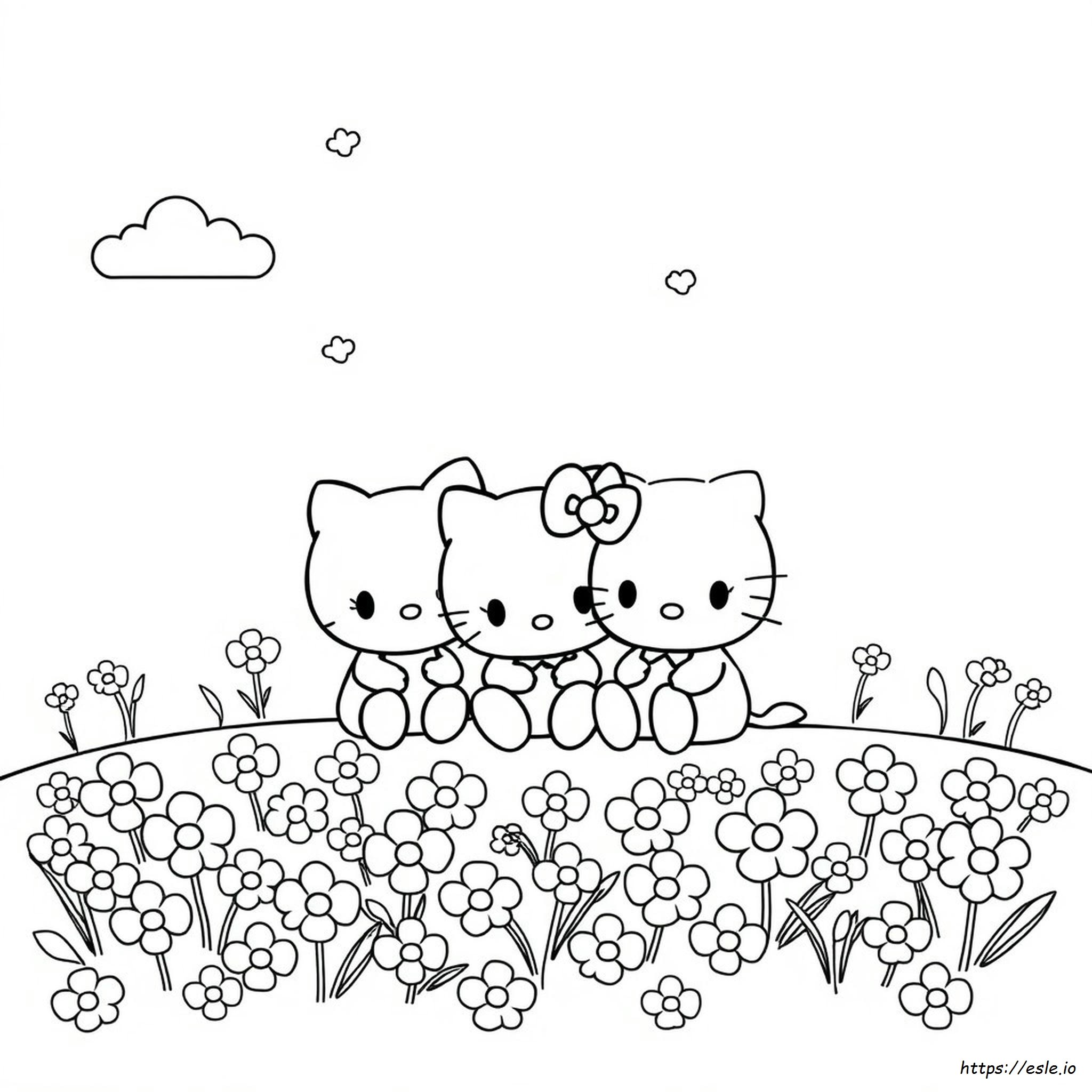 Free Sanrio Coloring Pages