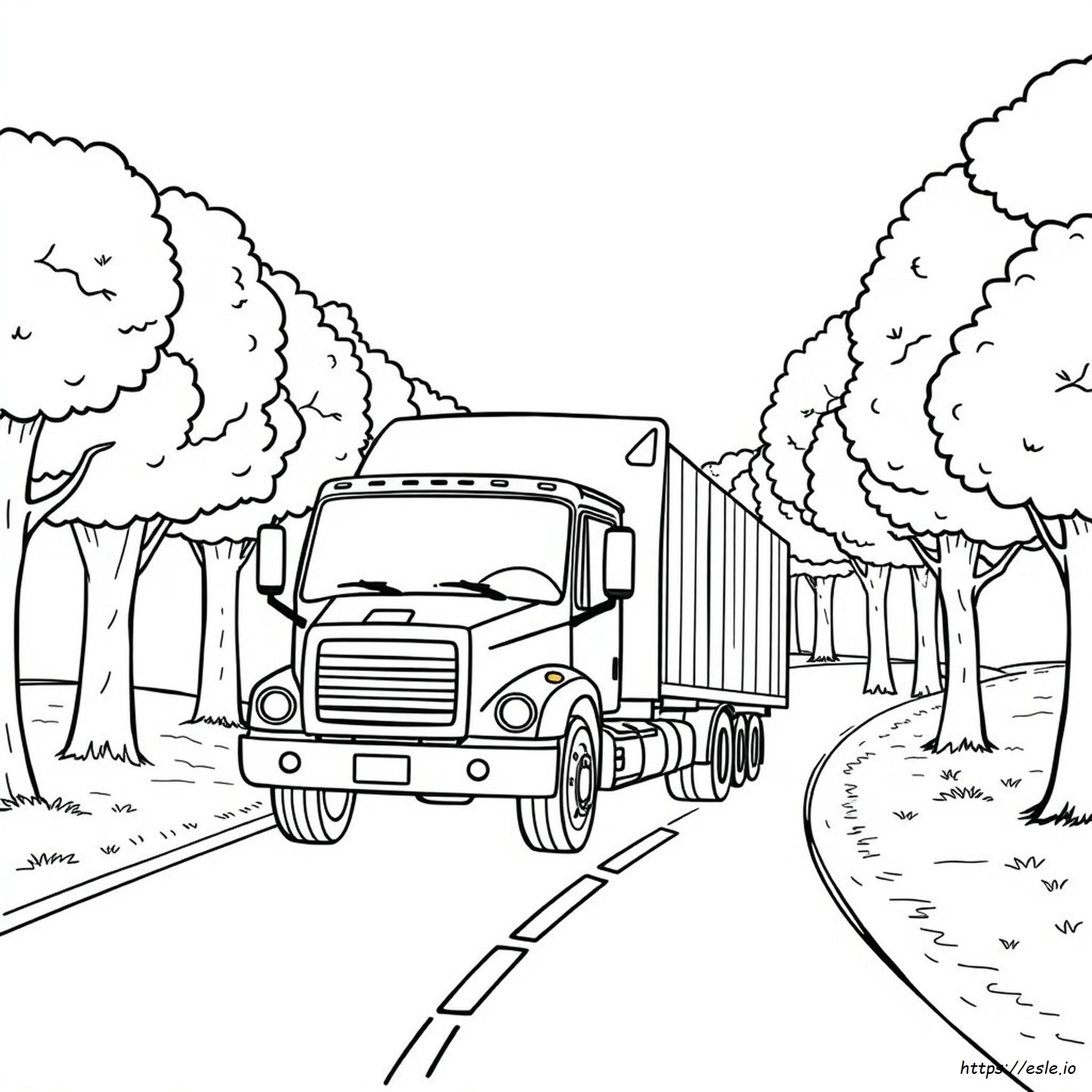 Disegni Da Colorare Di Camion