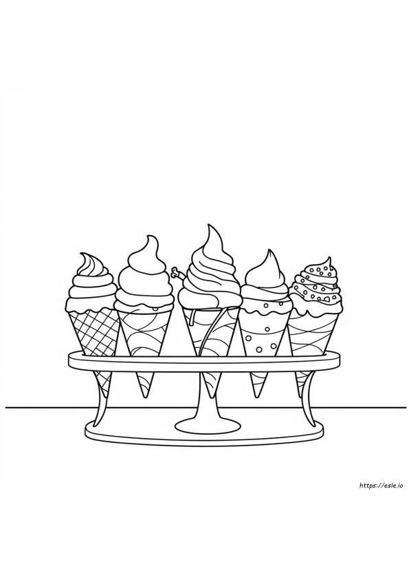 Ice Creamcoloring Pages