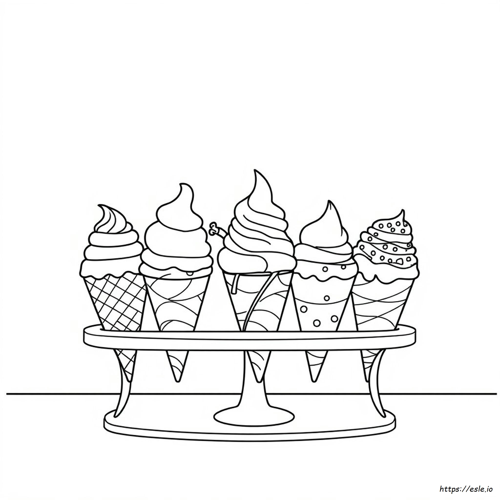 Ice Creamcoloring Pages