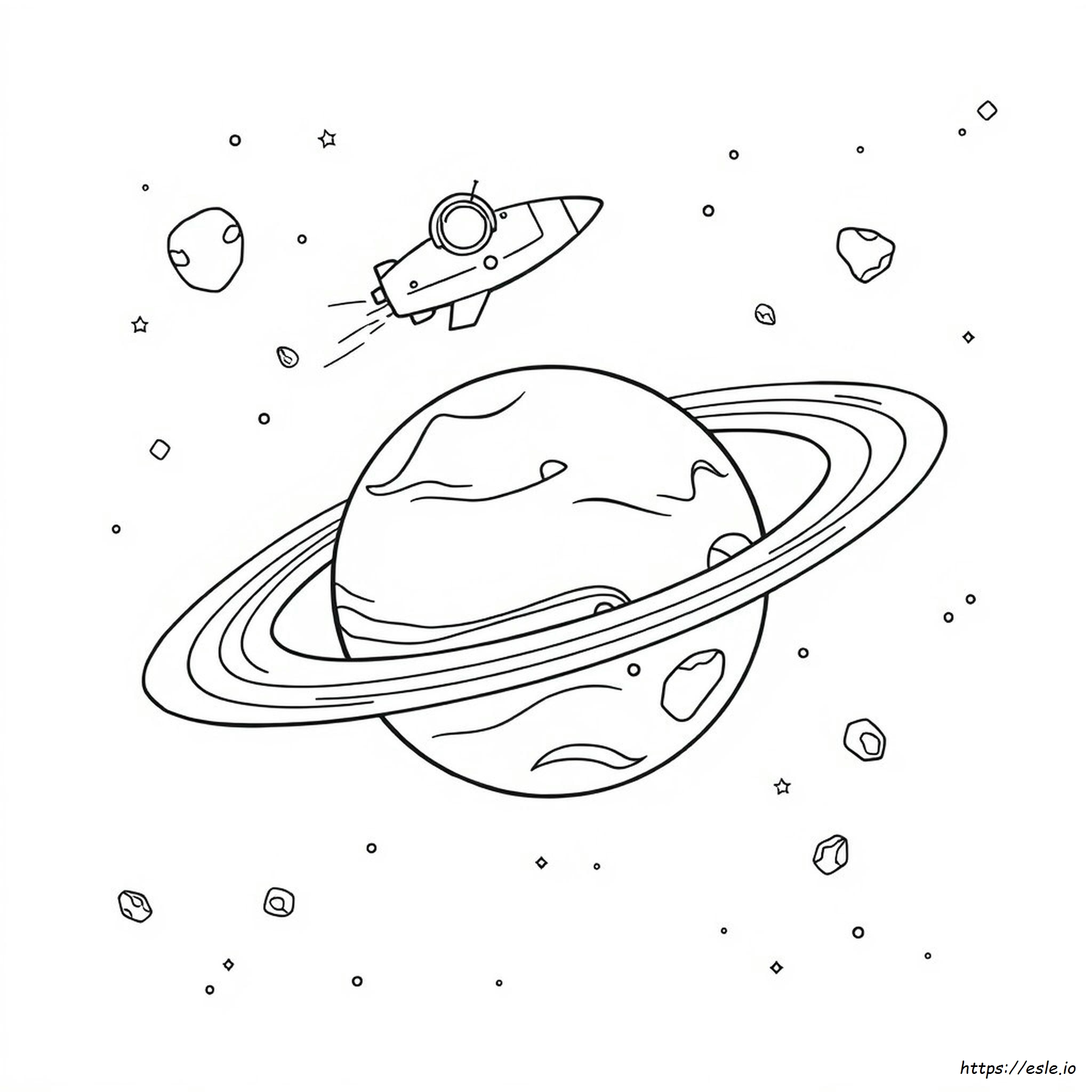 Space Coloring Pages For Adults Printable