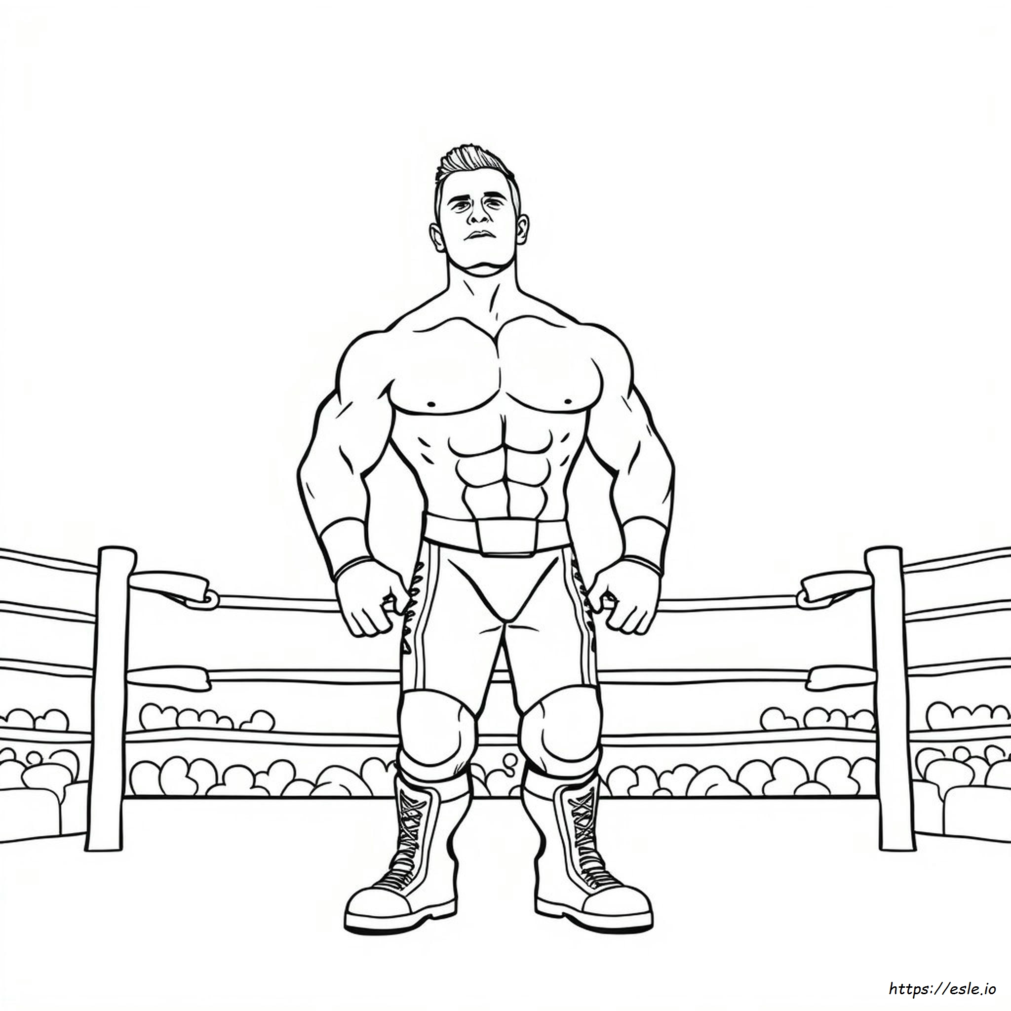 John Cena Coloring Pages Printable