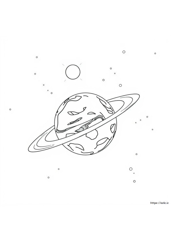 Planeet Kleurplaten
