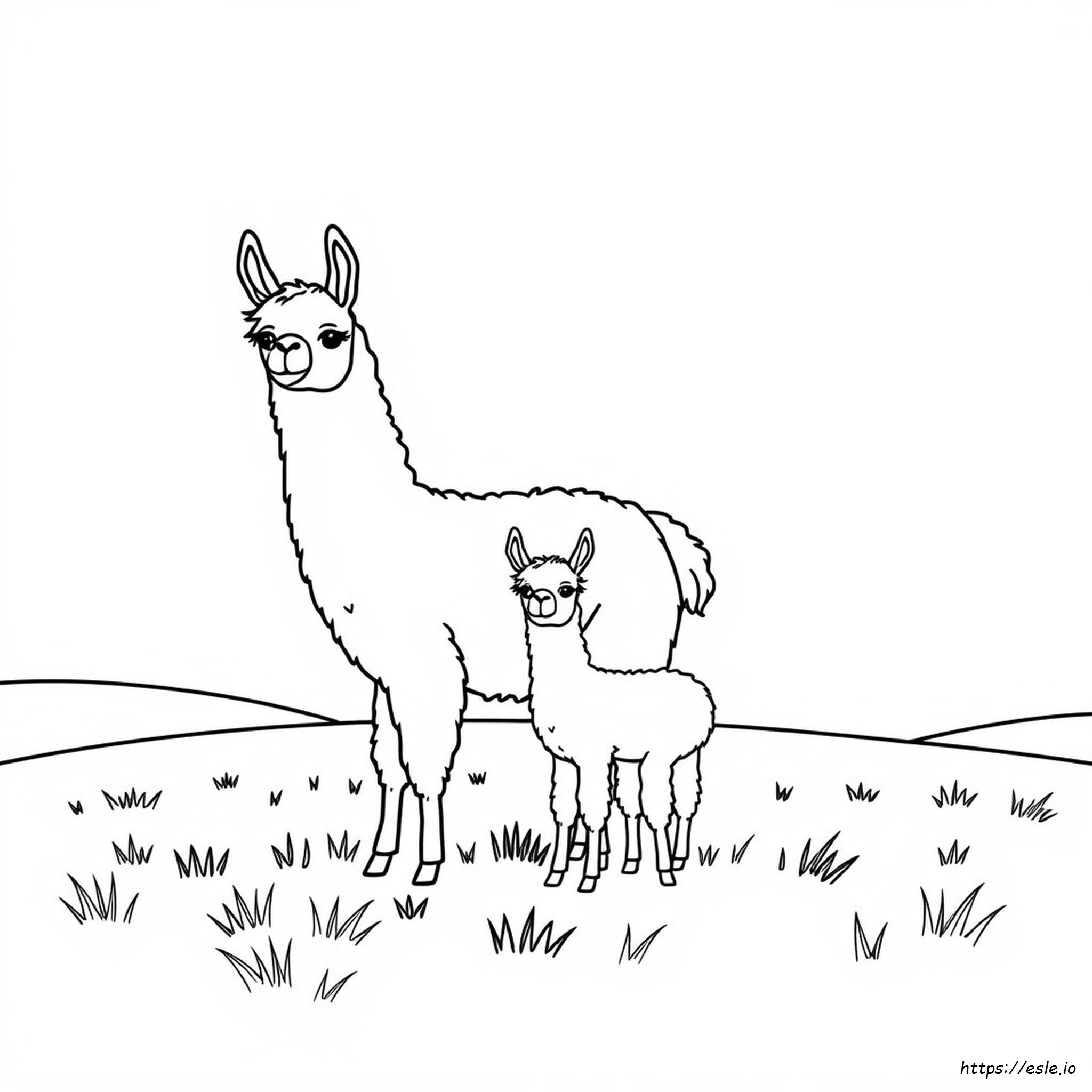 ママラマのぬりえ