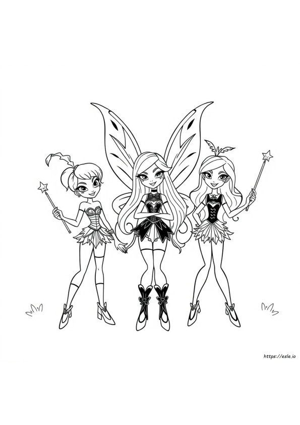 Winx Club Trix Coloring Pages