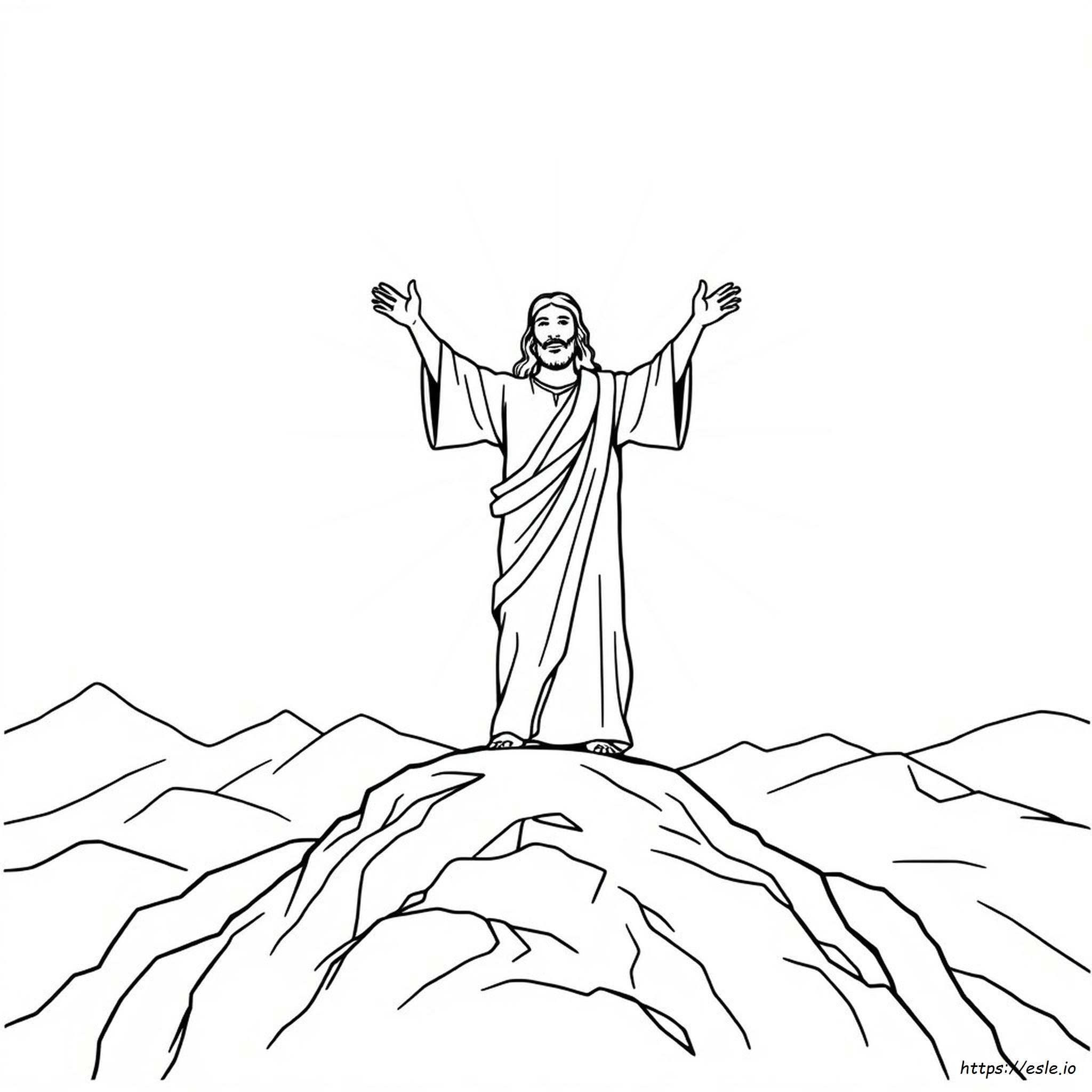 Gesù Cristo Disegno Da Colorare