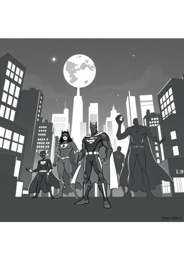 Kolorowanka Super Shadow