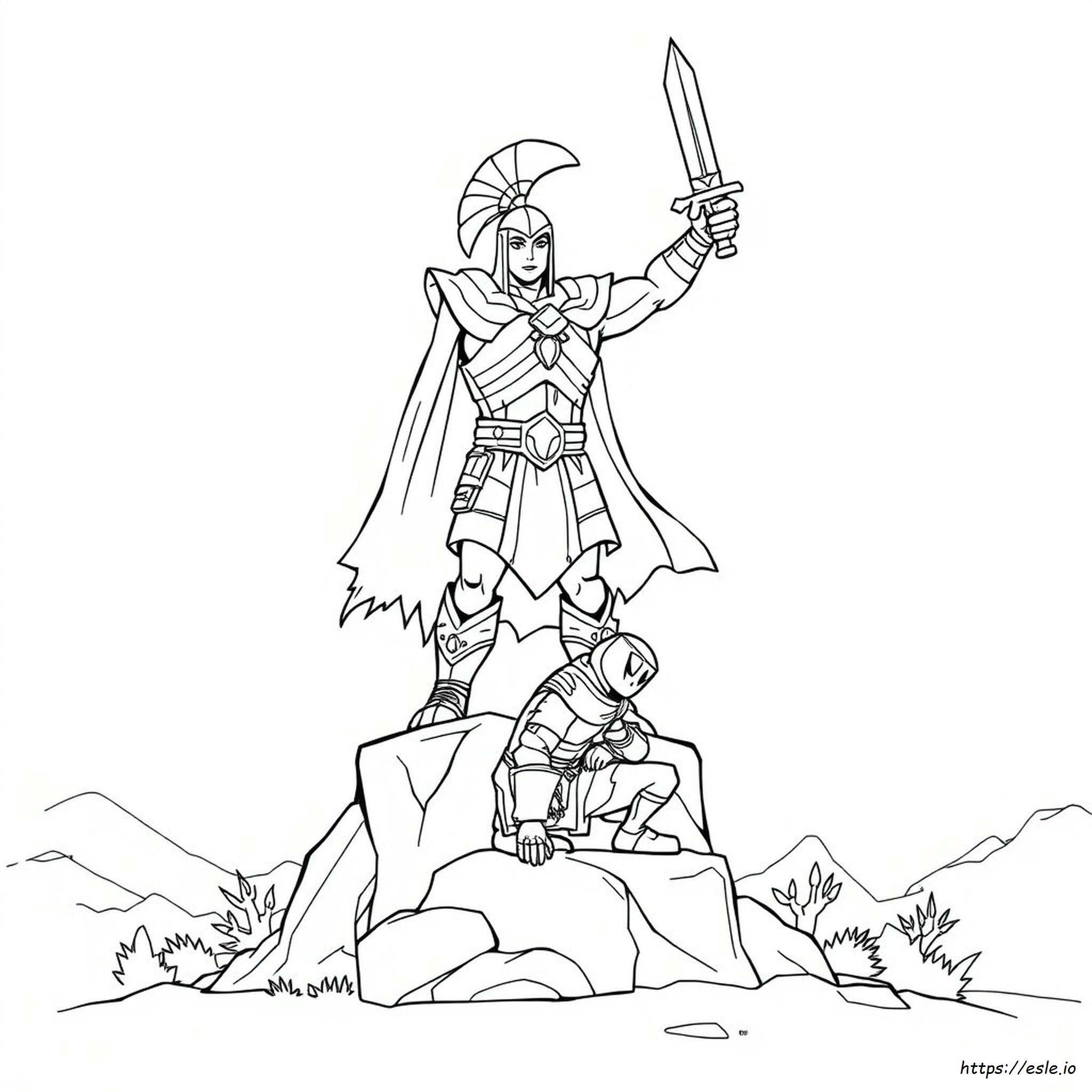 Mighty Coloring Pages