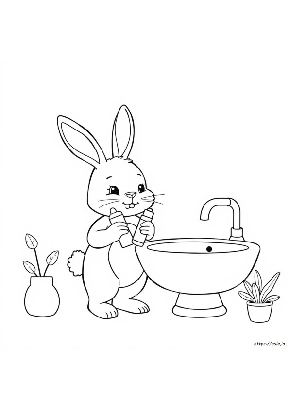 Coloriage Mignon Sur Les Soins De La Peau