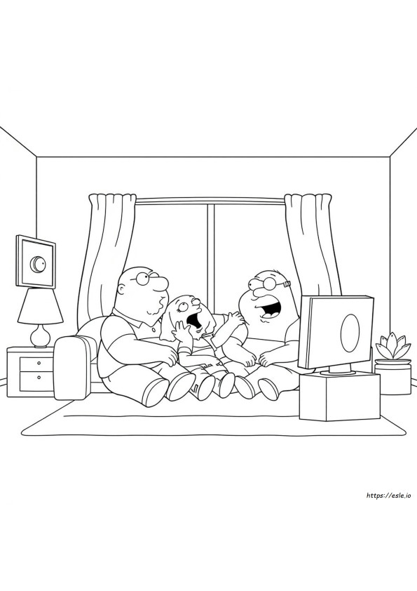 Family Guy Ausmalbilder