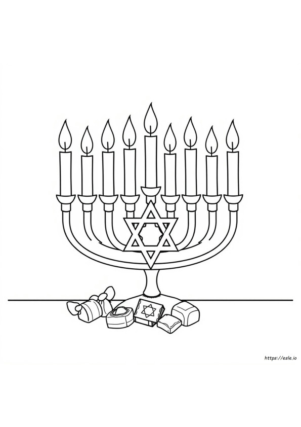 Kolorowanki Chanuka Pdf