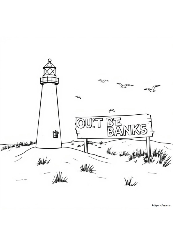 Darmowe Kolorowanki Outer Banks Do Druku