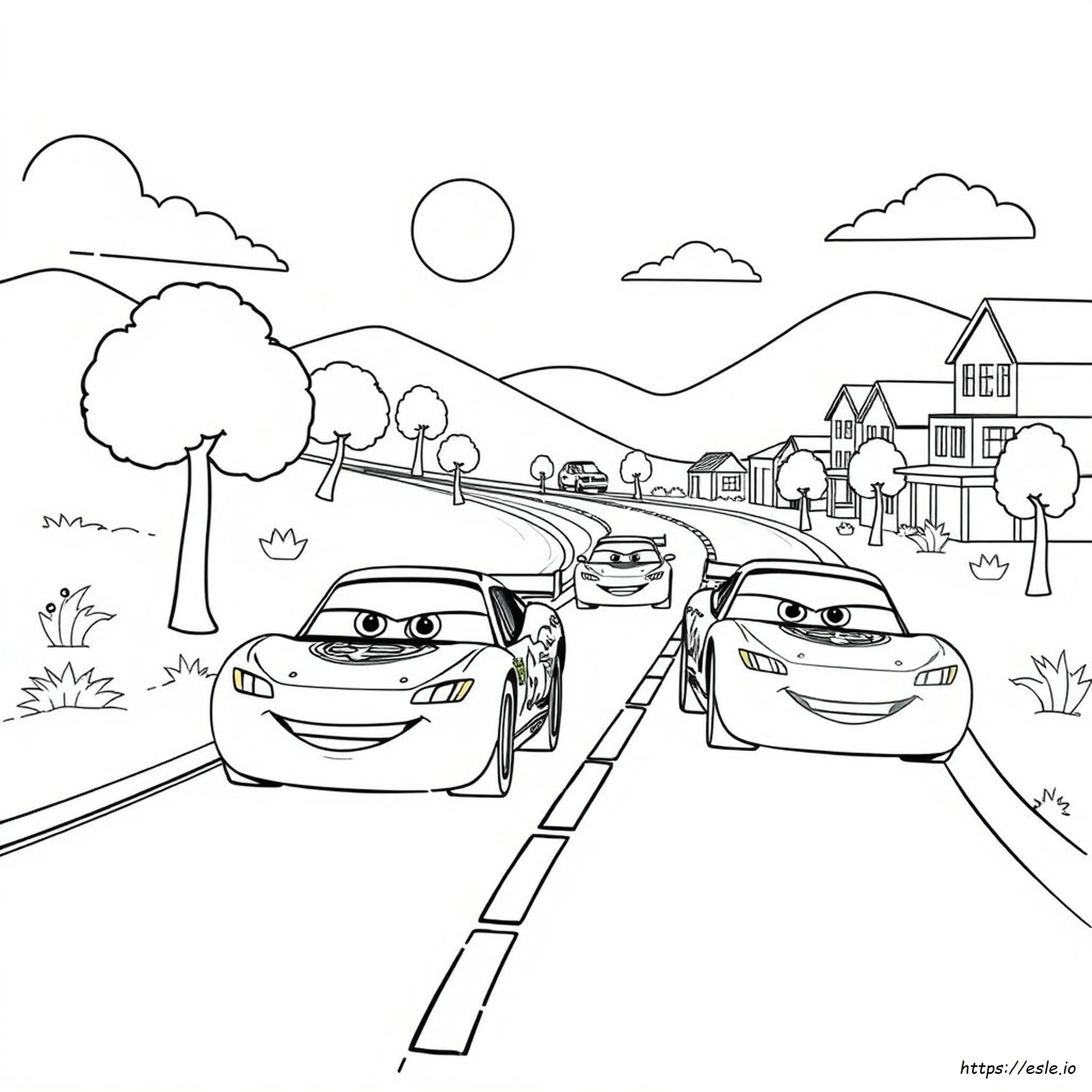 Cars 2 Coloring Pages Free