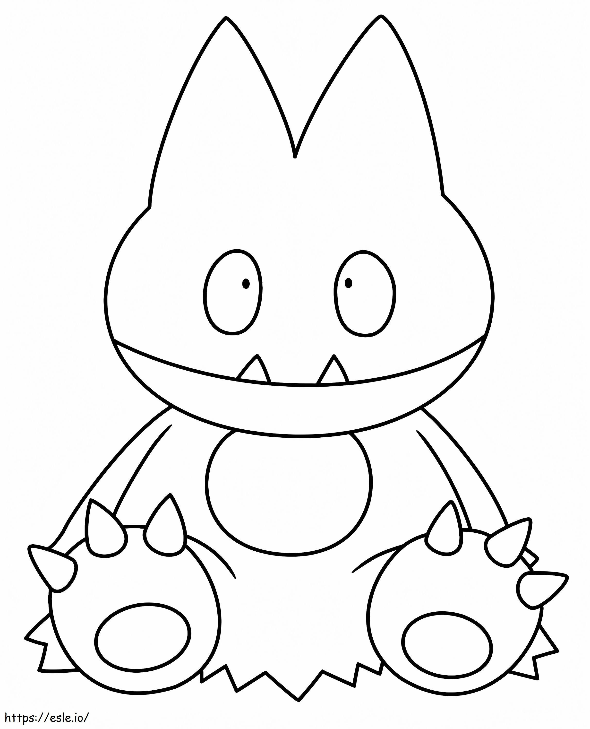 Pokémon Munchlax kifestő