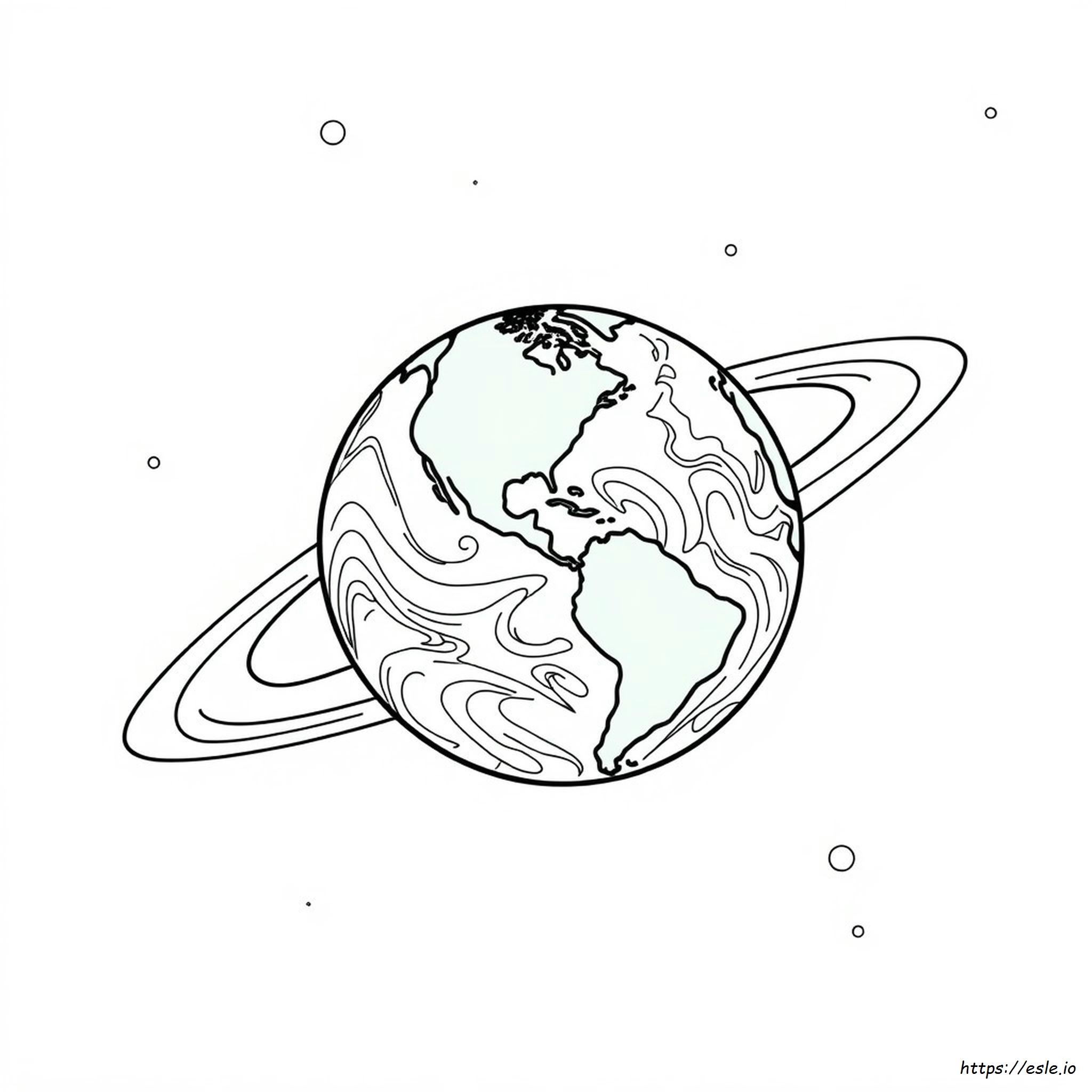 Free Planet Earth Coloring Pages