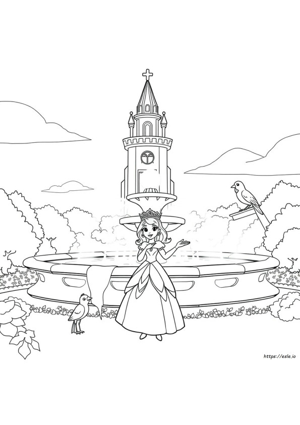 Disney Junior Princess Coloring Pages