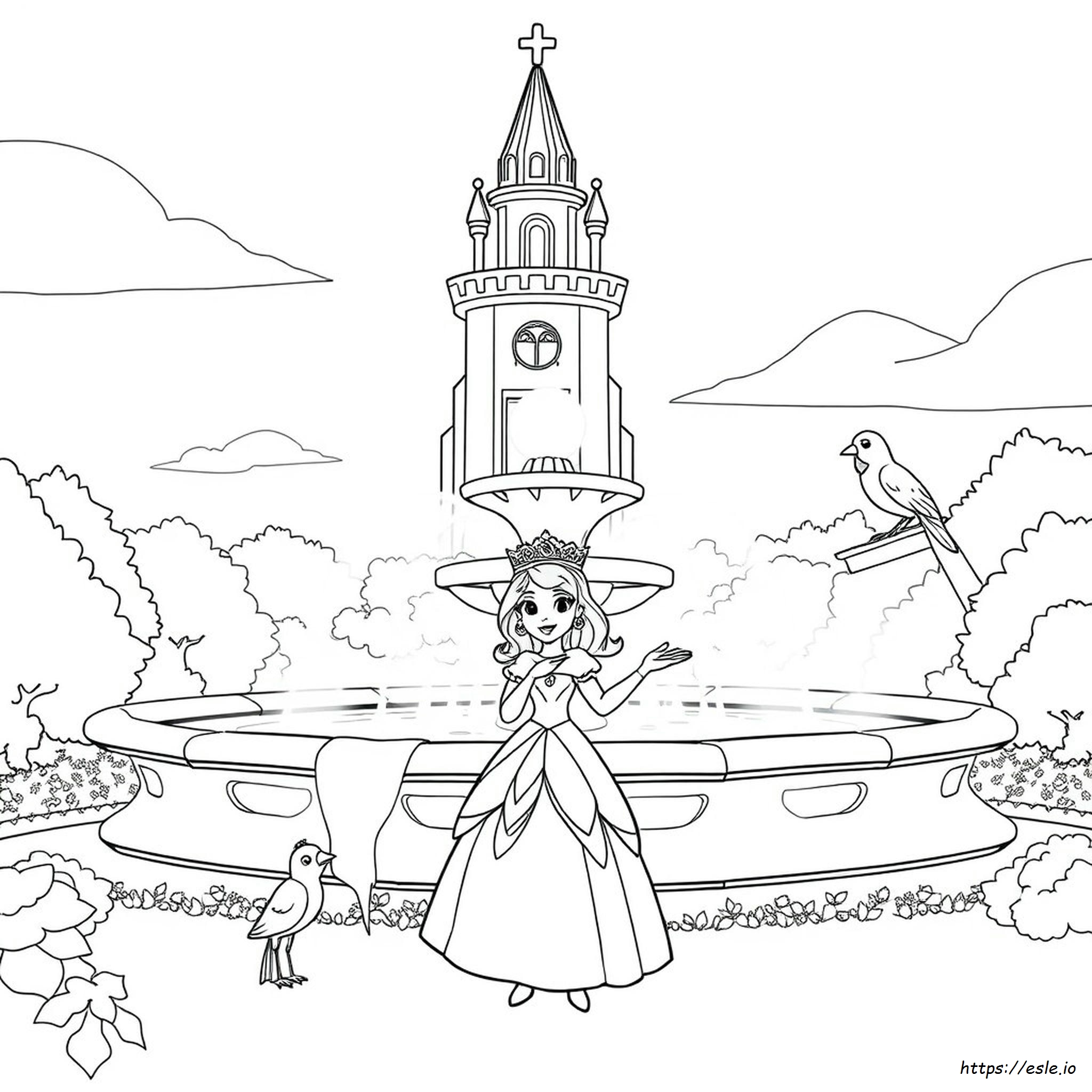 Disney Junior Princess Coloring Pages