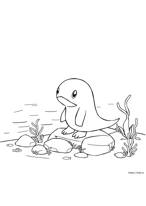 Coloriage Pokémon Wooper