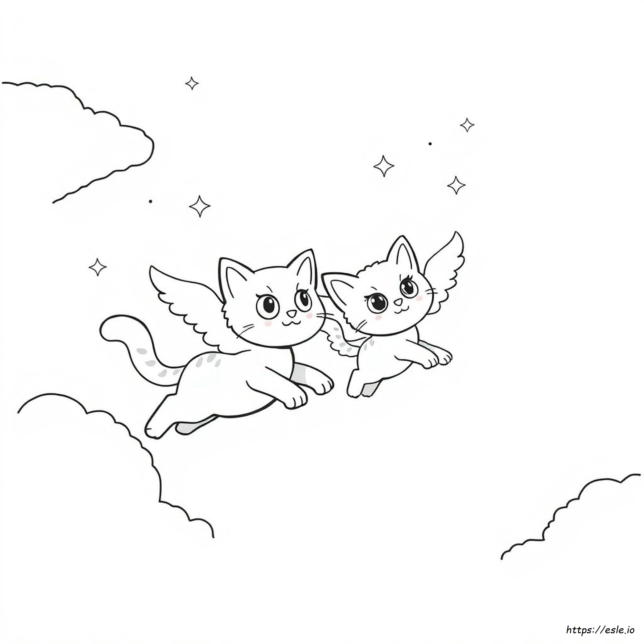Super Kitties Kleurplaten kleurplaat