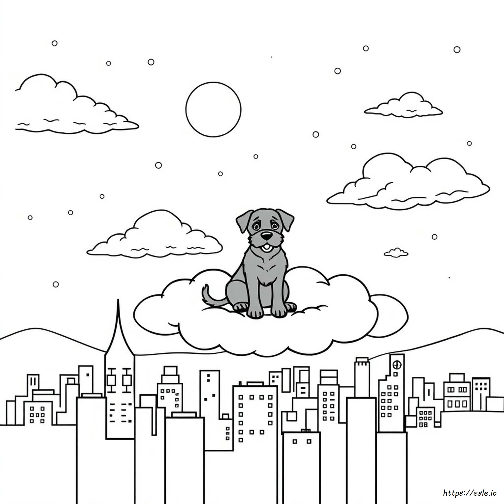 Black Dog Coloring Pages