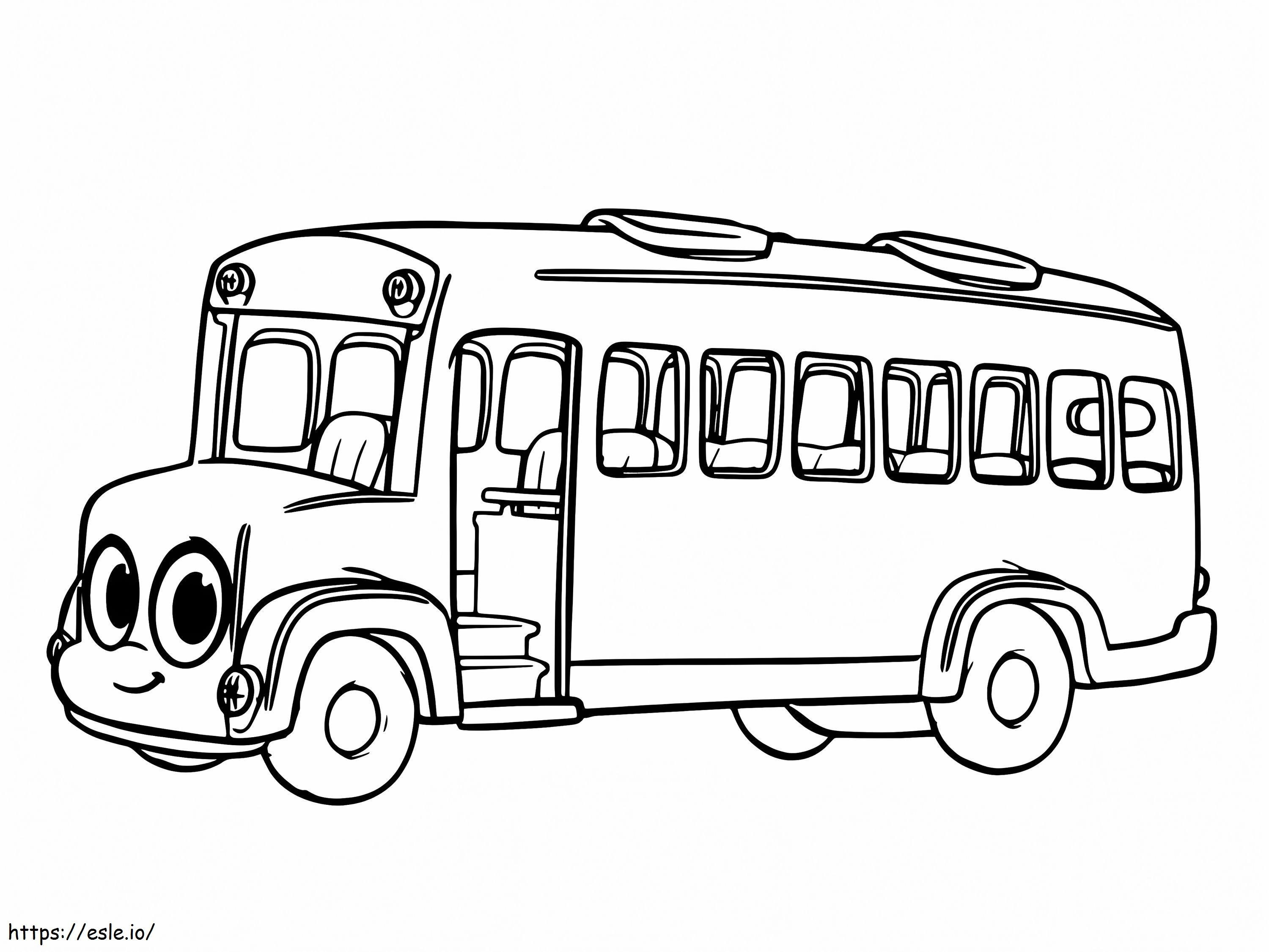 Morphle-bus kleurplaat kleurplaat