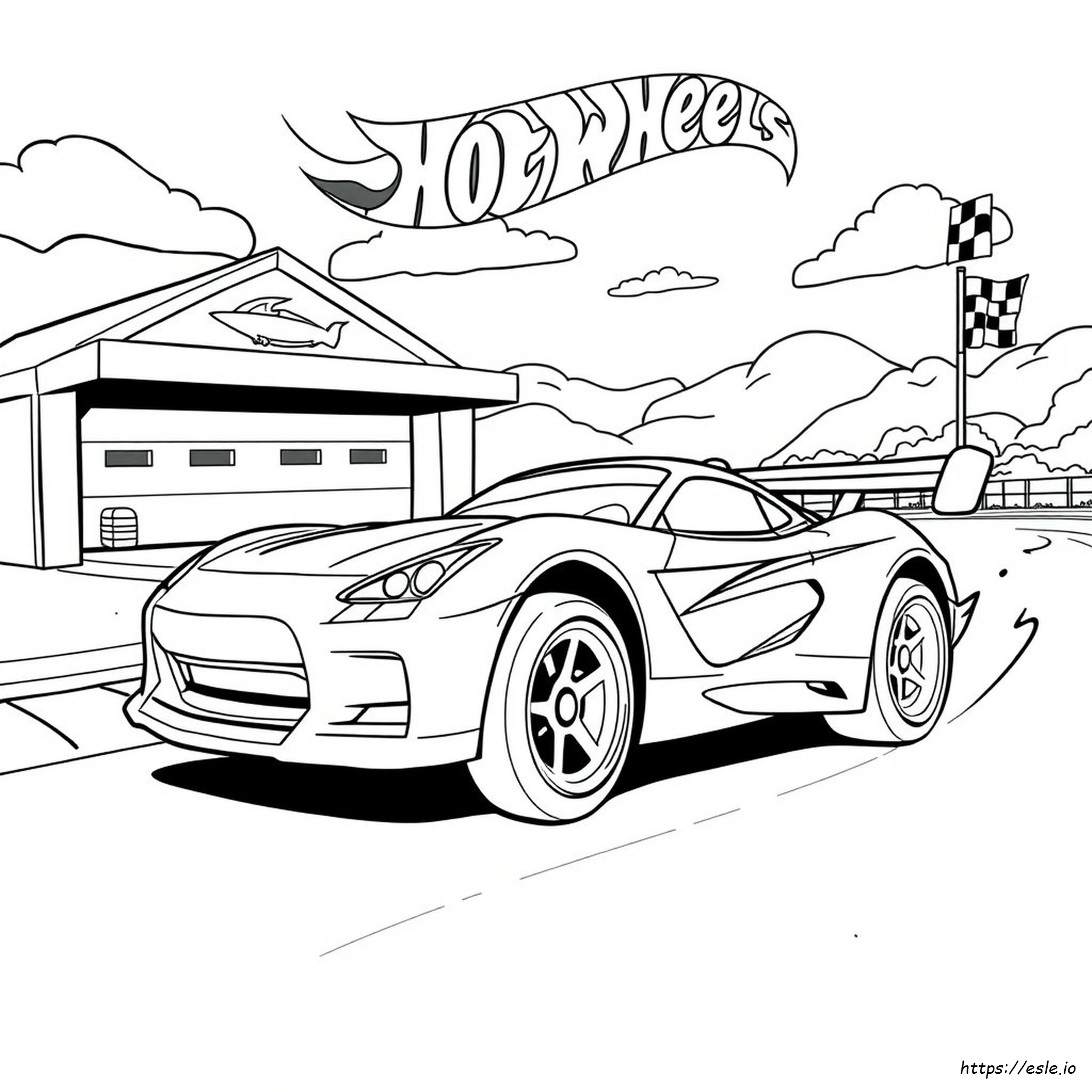 Coole Hot Wheels Ausmalbilder