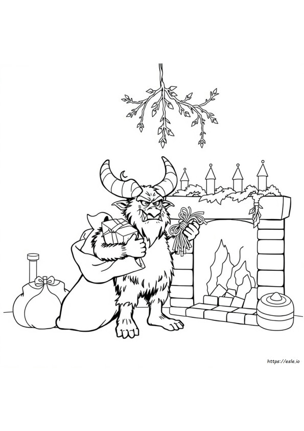Krampus Boyama Sayfası
