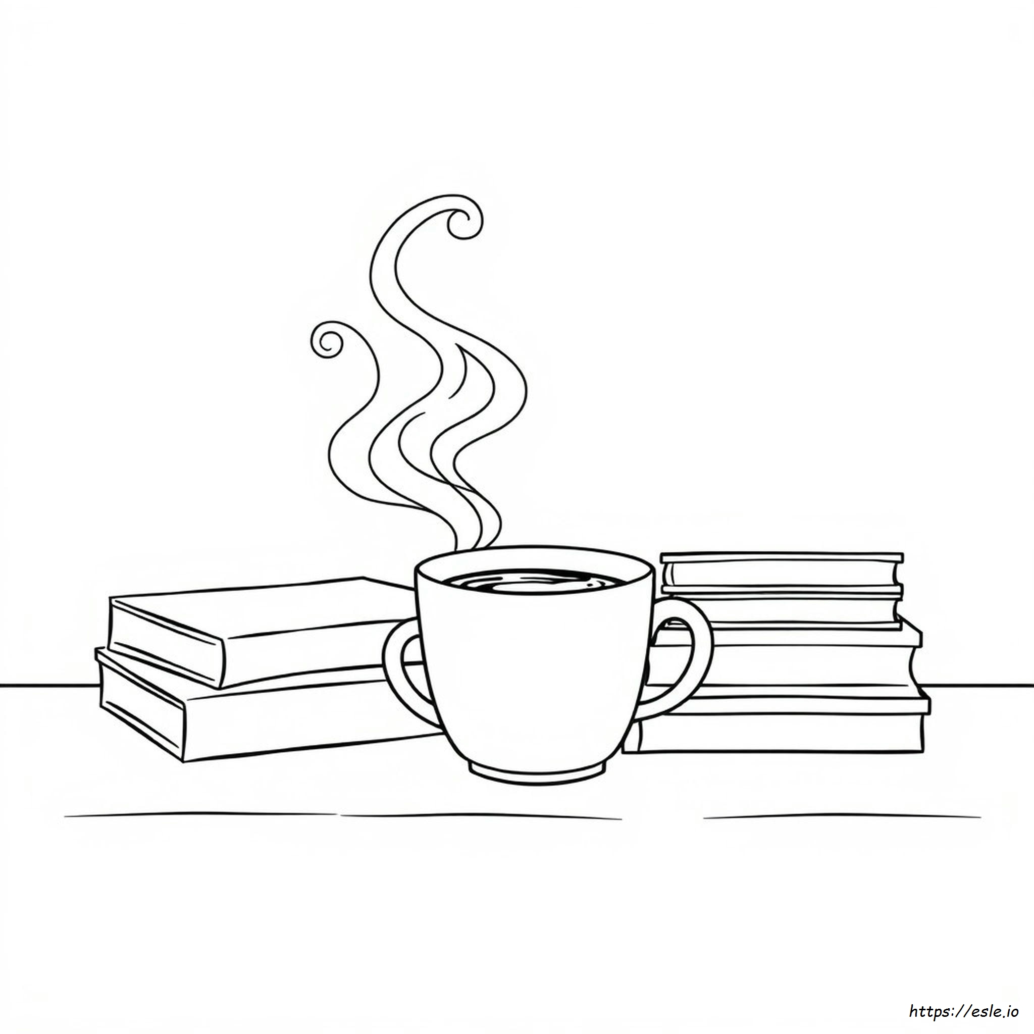 Koffie Kleurplaten Voor Volwassenen kleurplaat