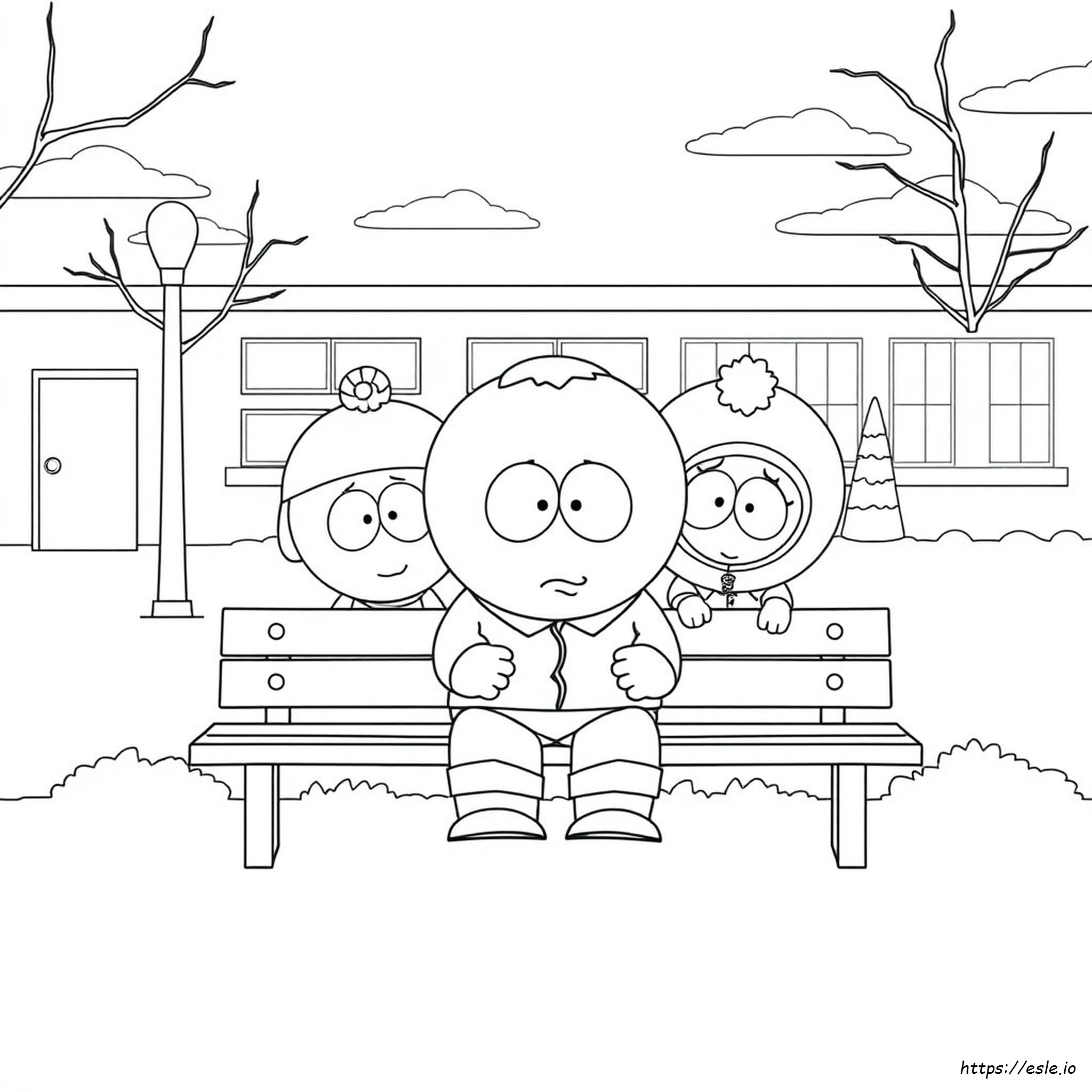 South Park Characters Coloring Pages