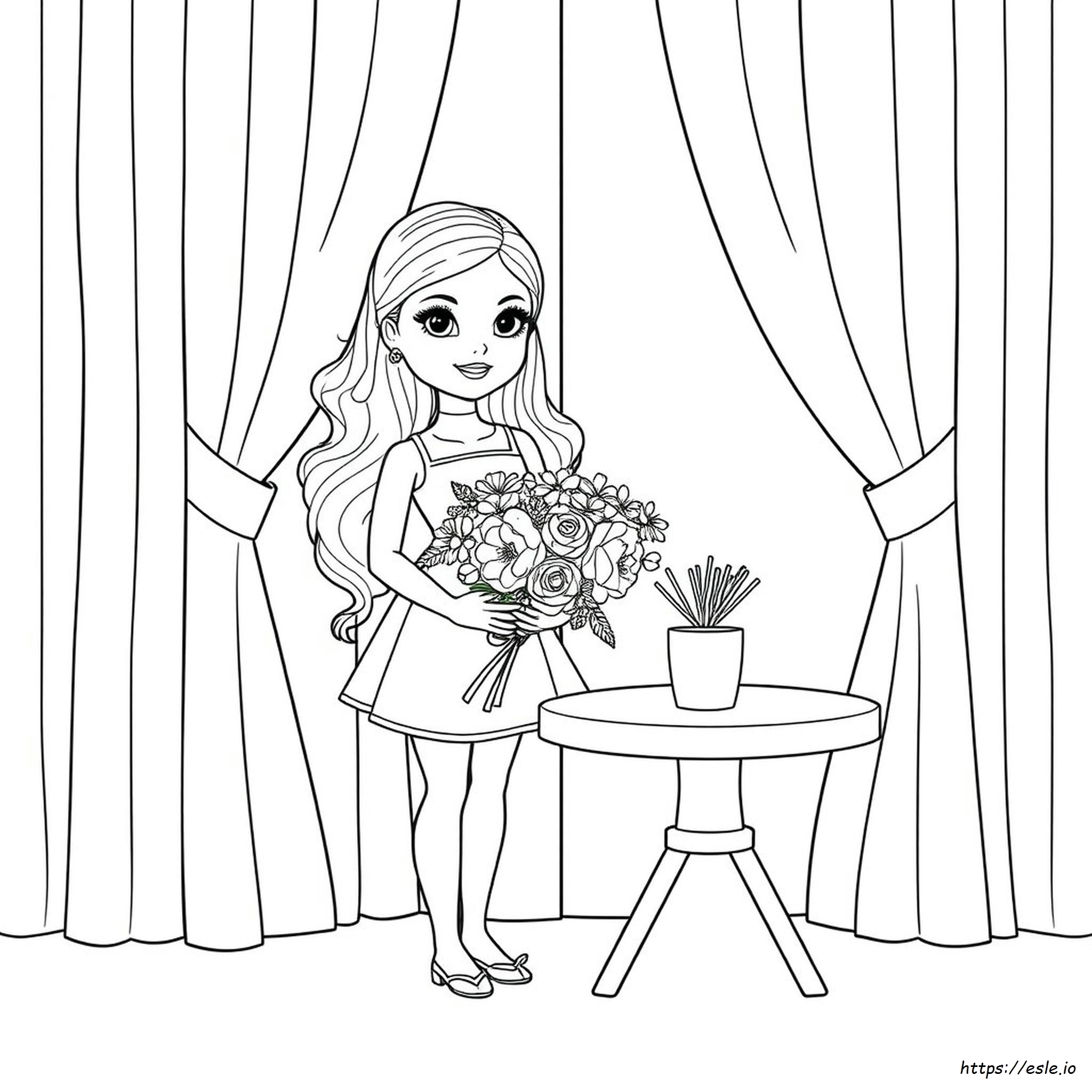Doll Colouring Pictures