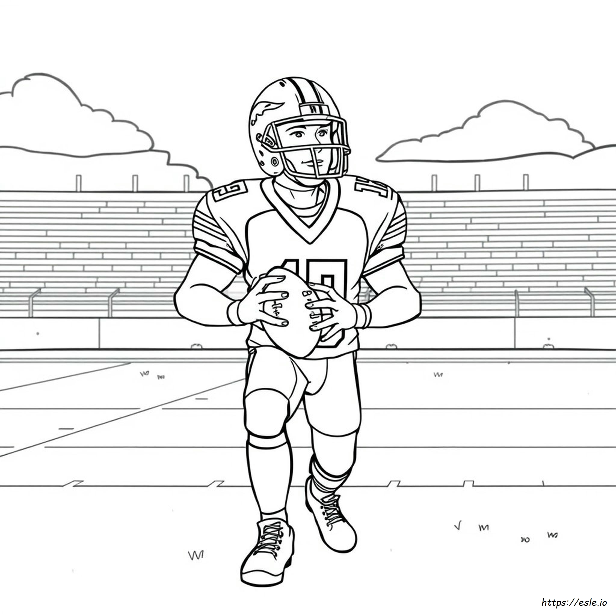 Pagini De Colorat Cu Tricouri Nfl