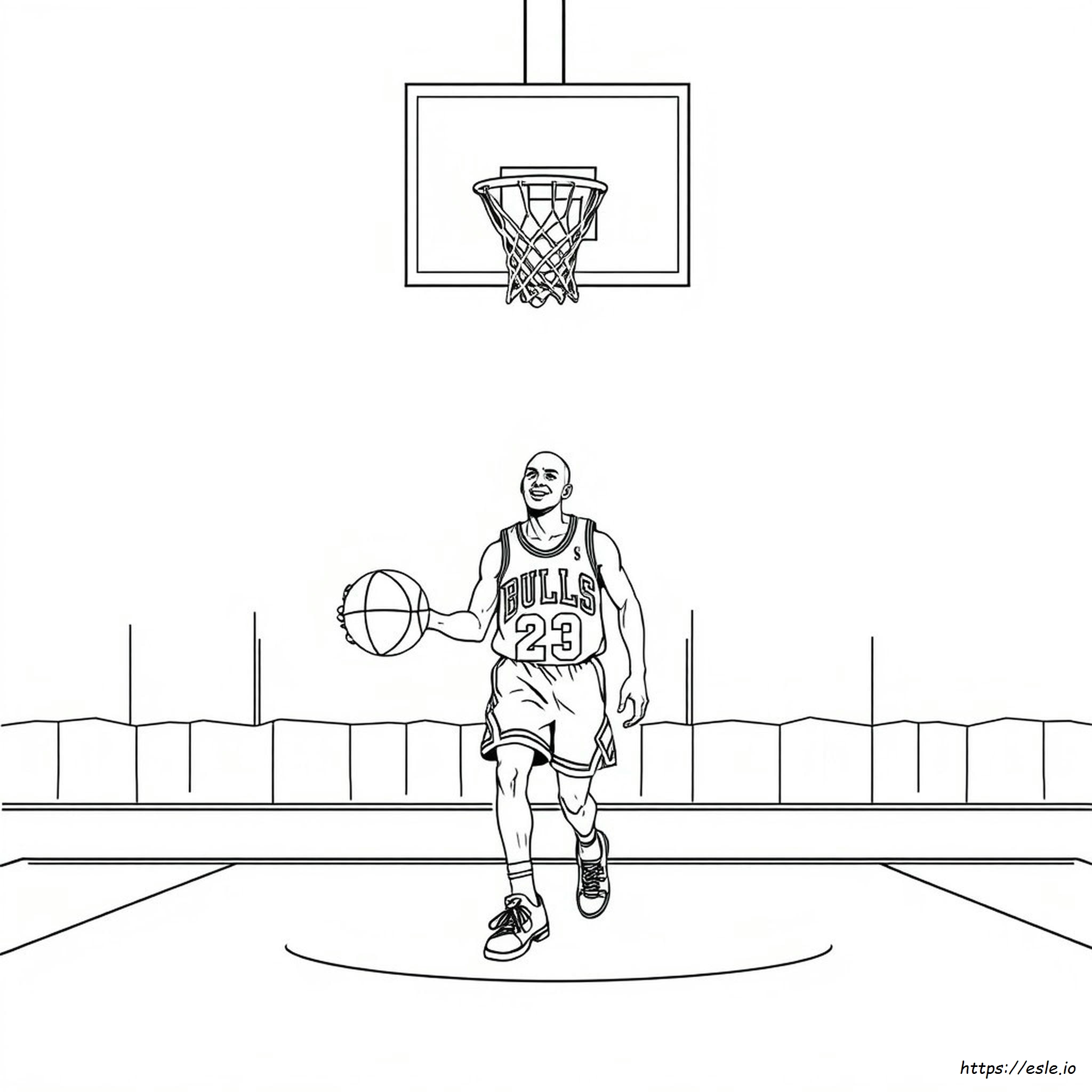 Cool Michael Jordan Coloring Pages