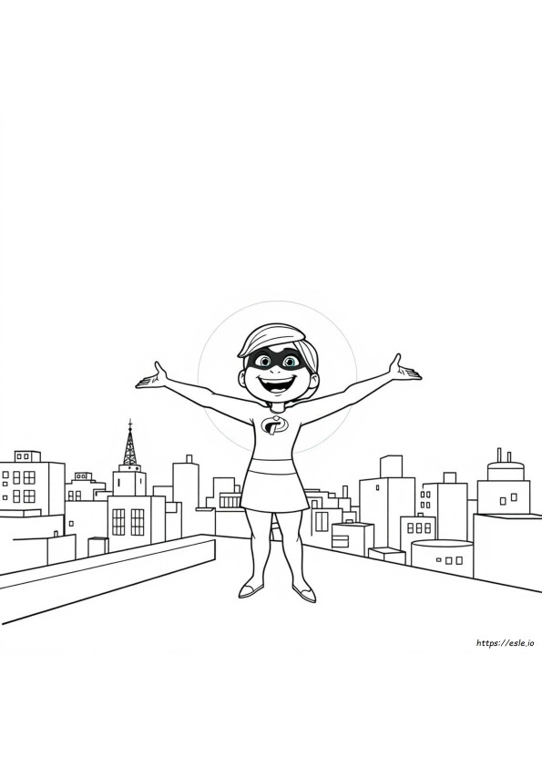 Disegni Da Colorare Gioia Di Inside Out Gratis Da Stampare