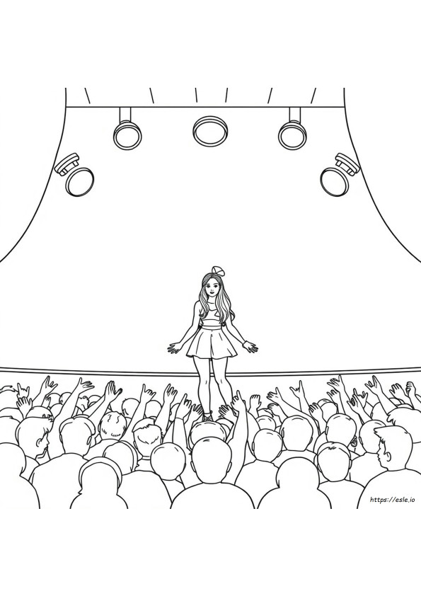 Ariana Grande Coloring
