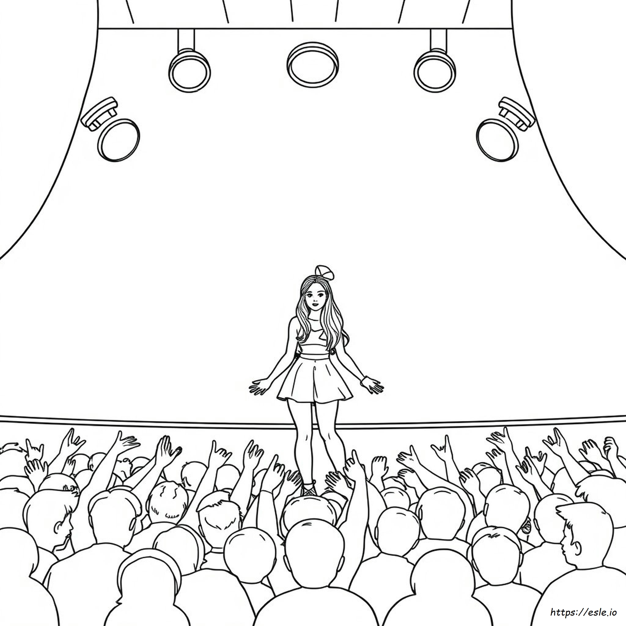 Ariana Grande Coloring