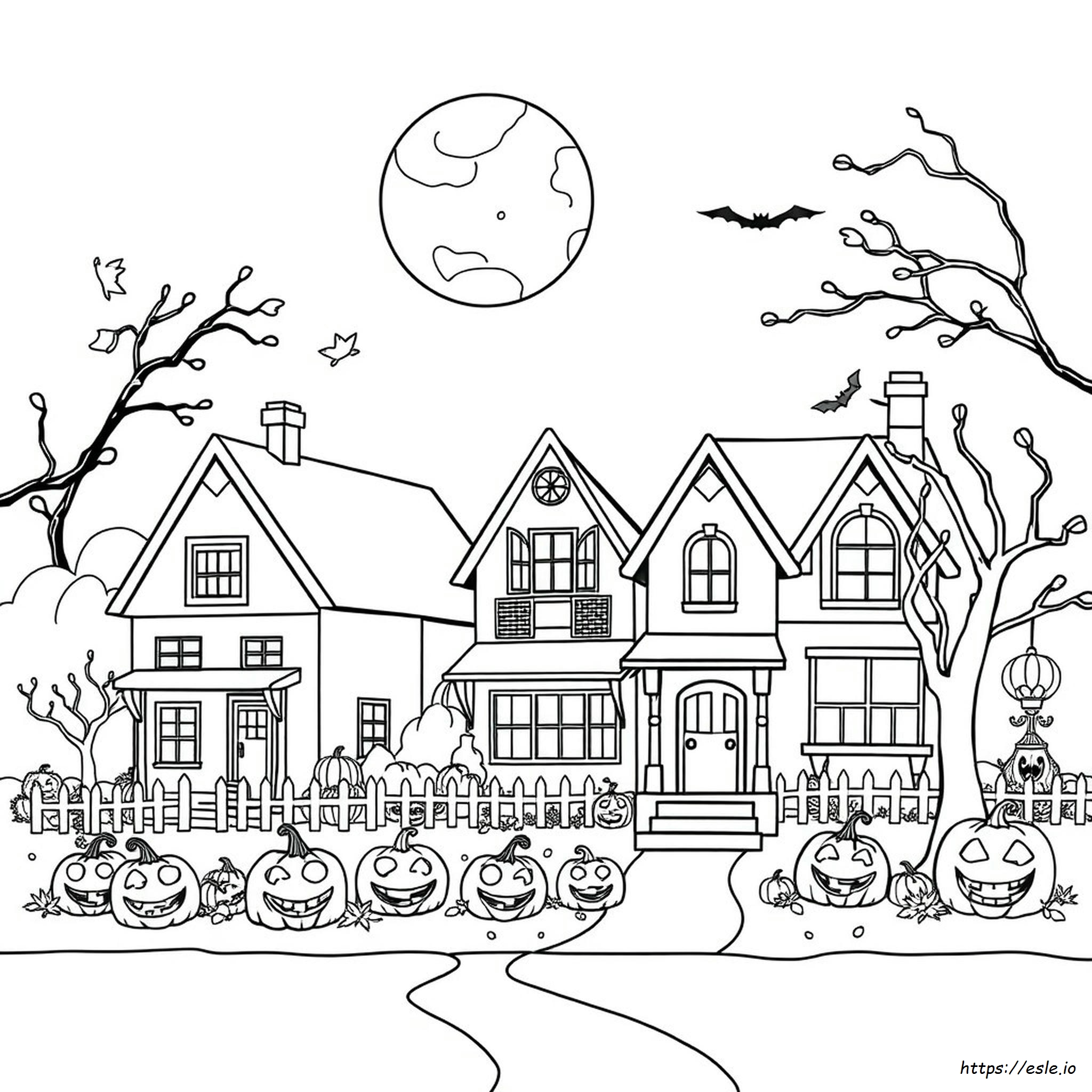 Pagina Di Attività Da Colorare Di Halloween