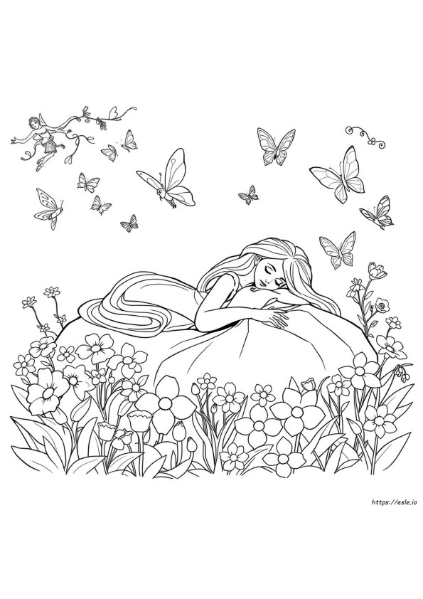Sleeping Beauty Colouring