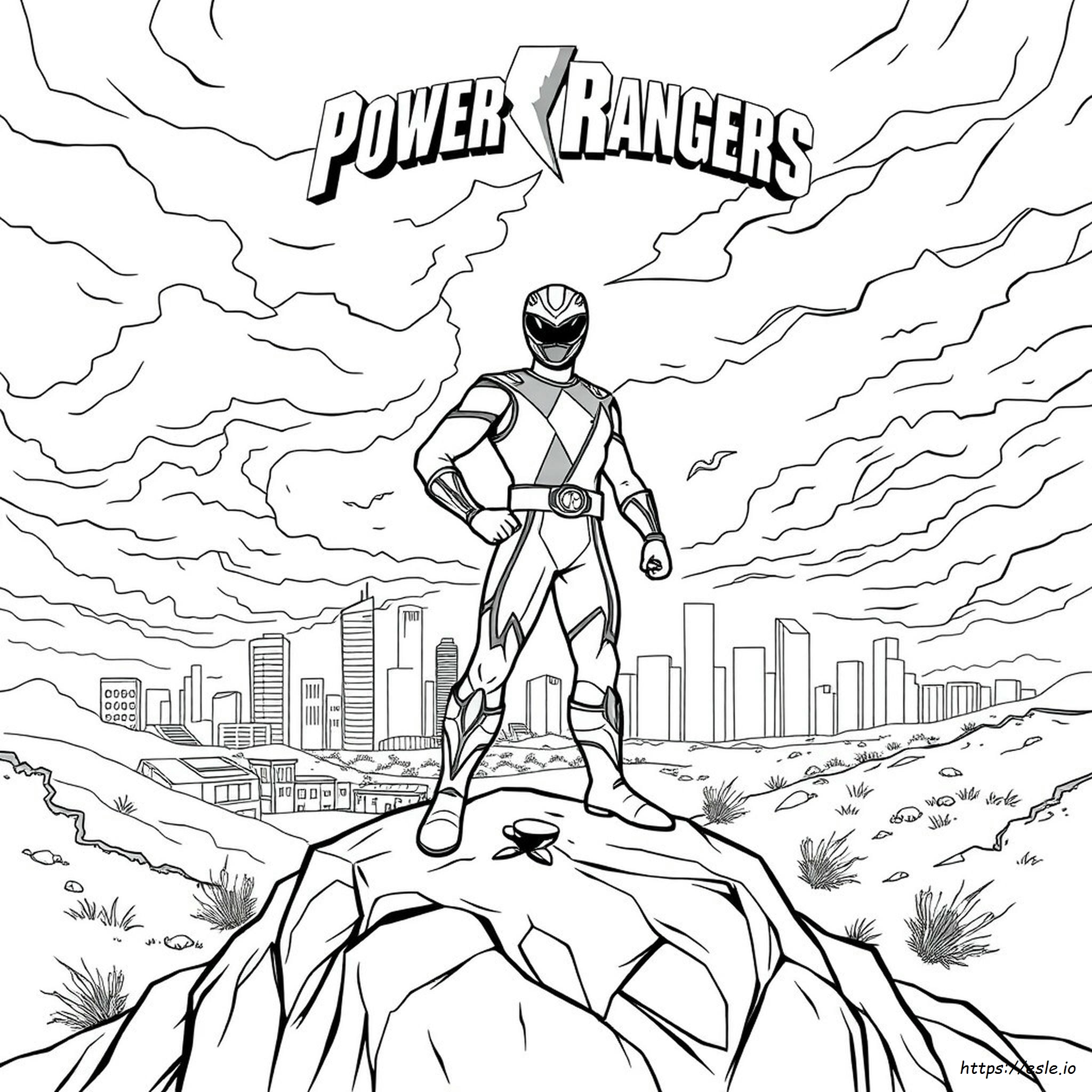 Power Ranger Coloring Pictures