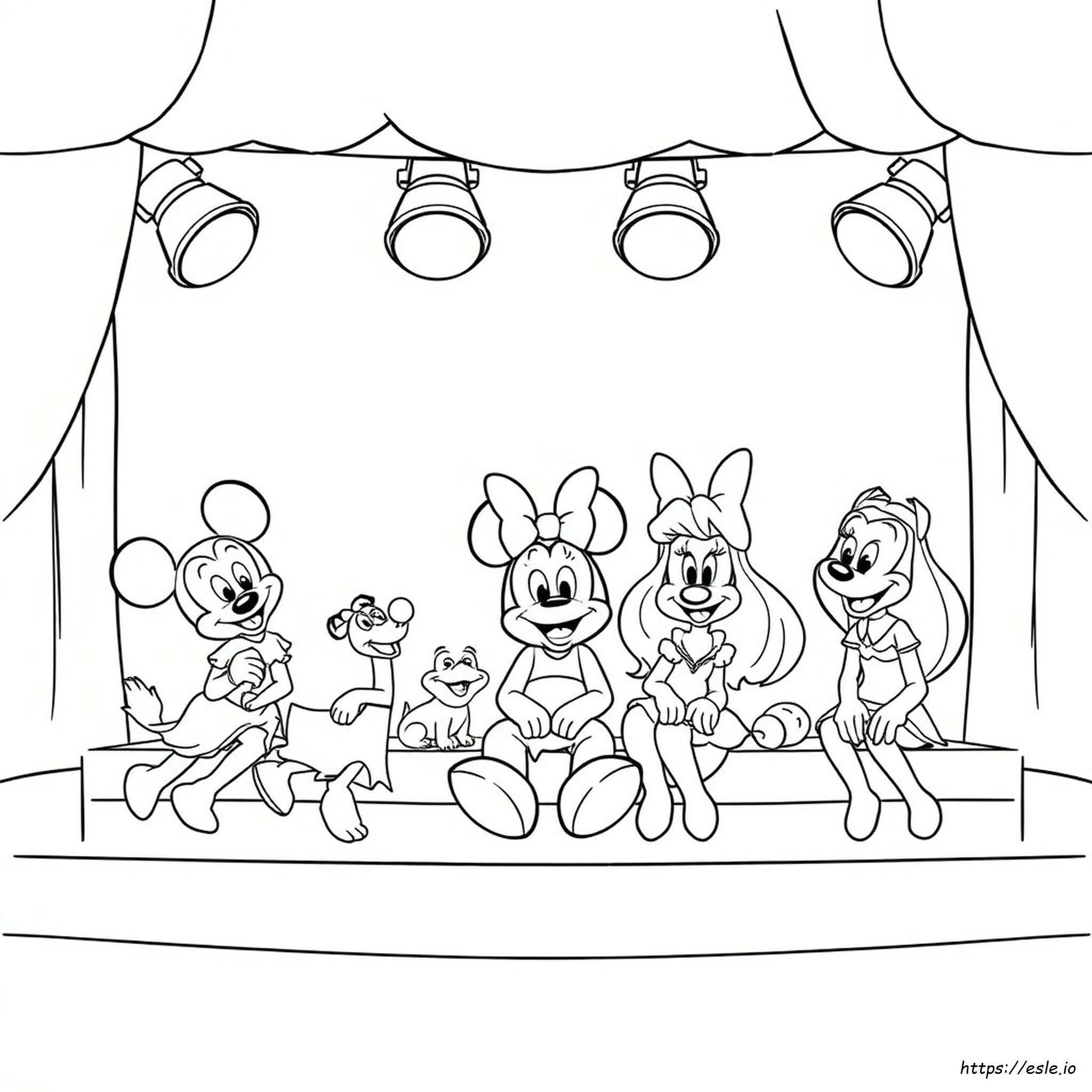 Kostenlose Disneyfiguren Ausmalbilder Zum Ausdrucken
