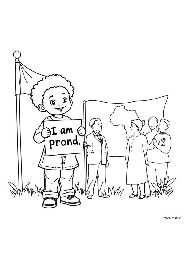 Disegni Da Colorare Mese Della Storia Nera Pdf