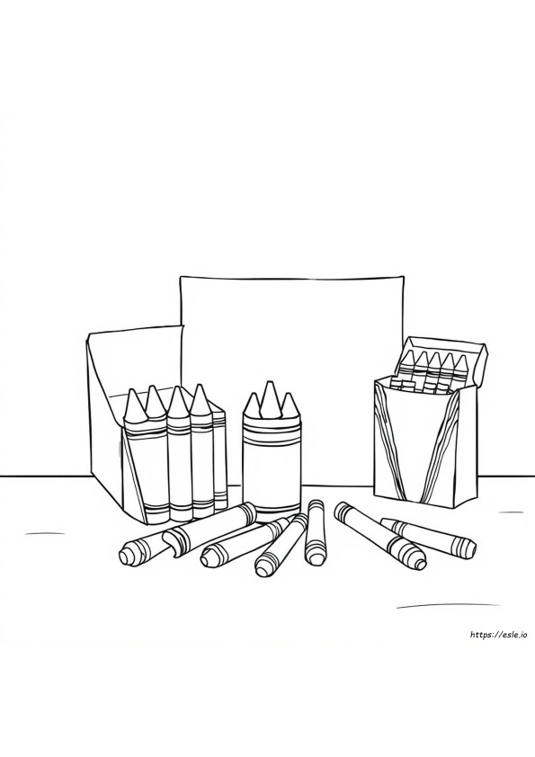 Lápis De Cor Para Colorir