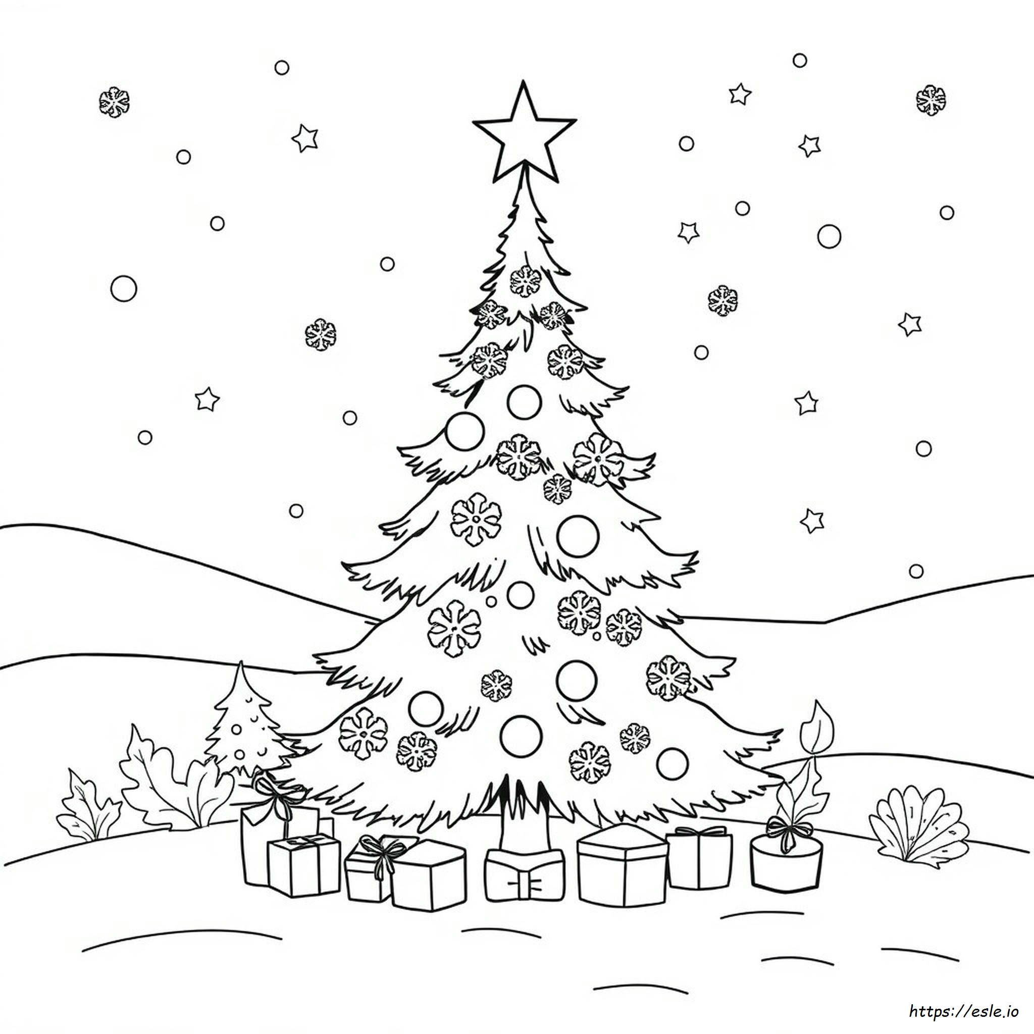 Blueychristmas Coloring Pages