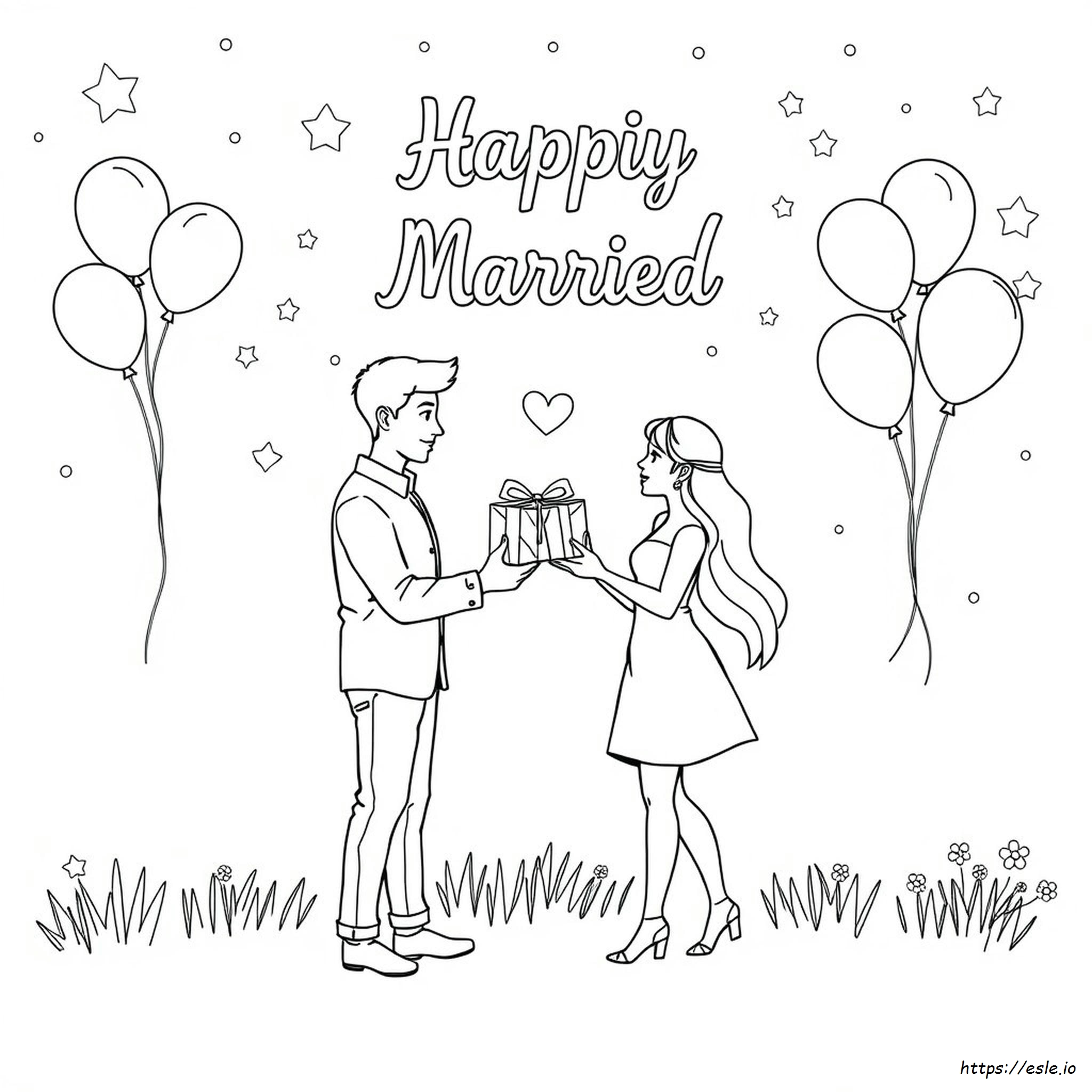 Free Printable Happy Anniversary Coloring Pages Print