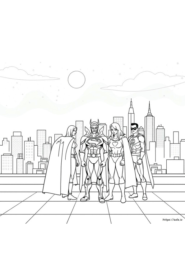 Darmowe सुपर Coloring Pages