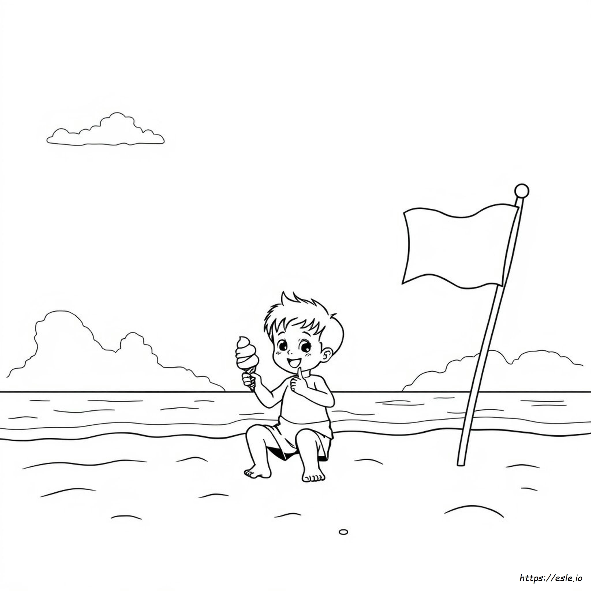 Free Printable Summertime Summer Coloring Pages
