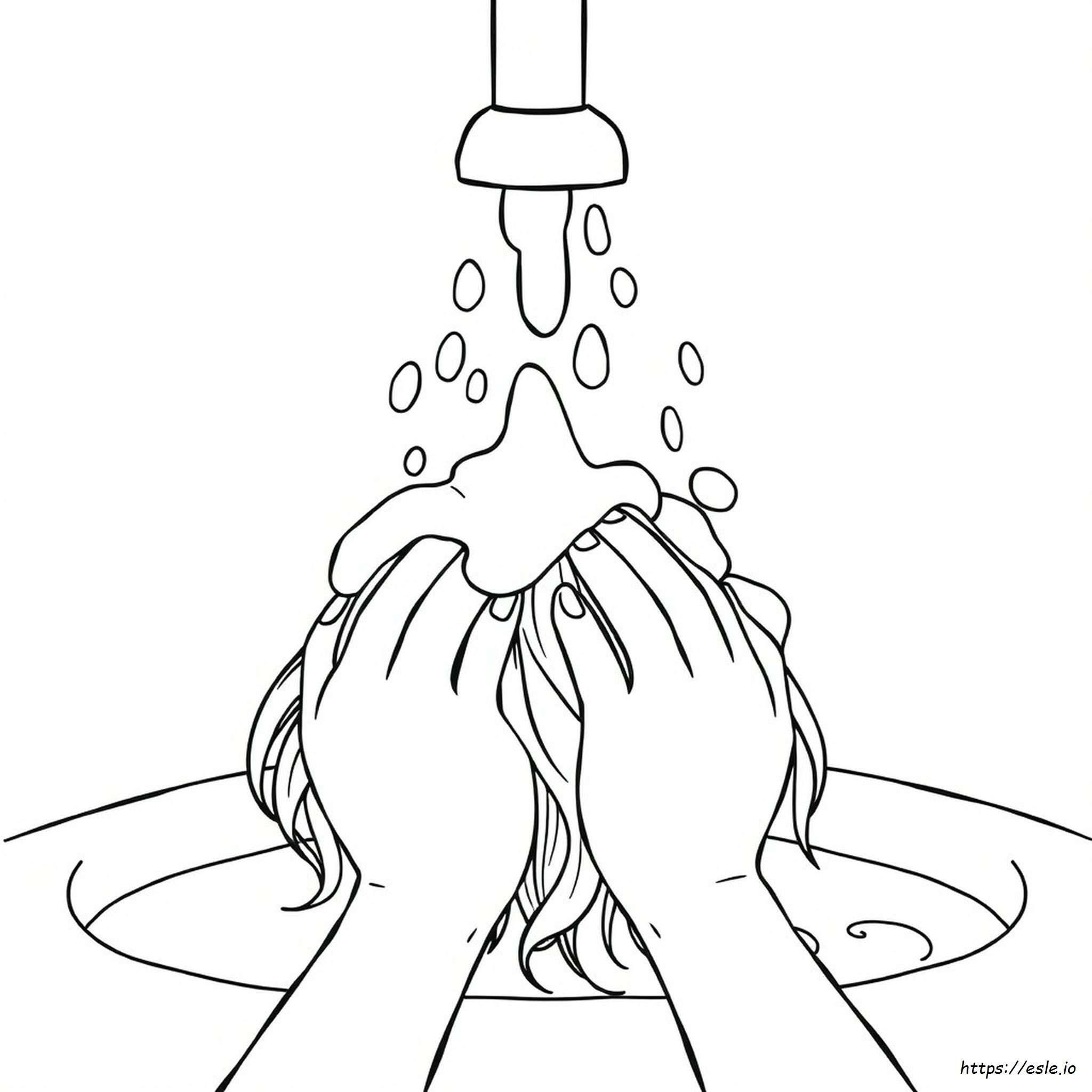 Moet Je Je Haar Wassen Voor Het Kleuren kleurplaat