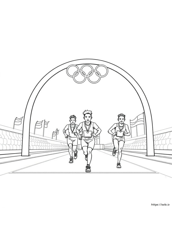 Kolorowanki Na Olimpiadę