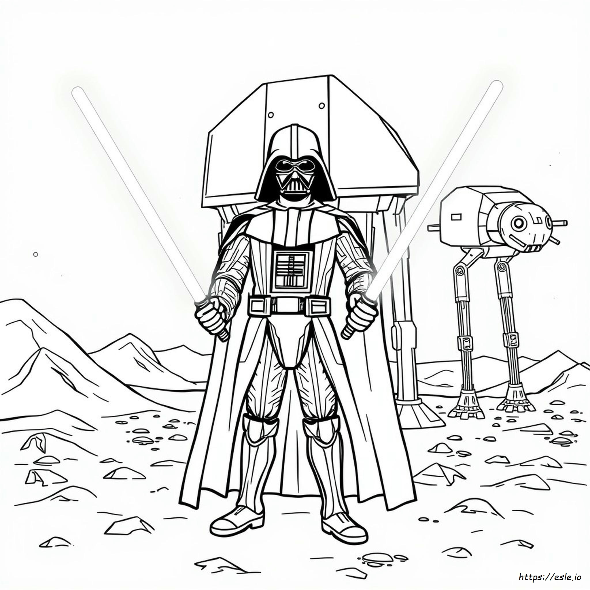 Free Printable Darth Vader Coloring Pages