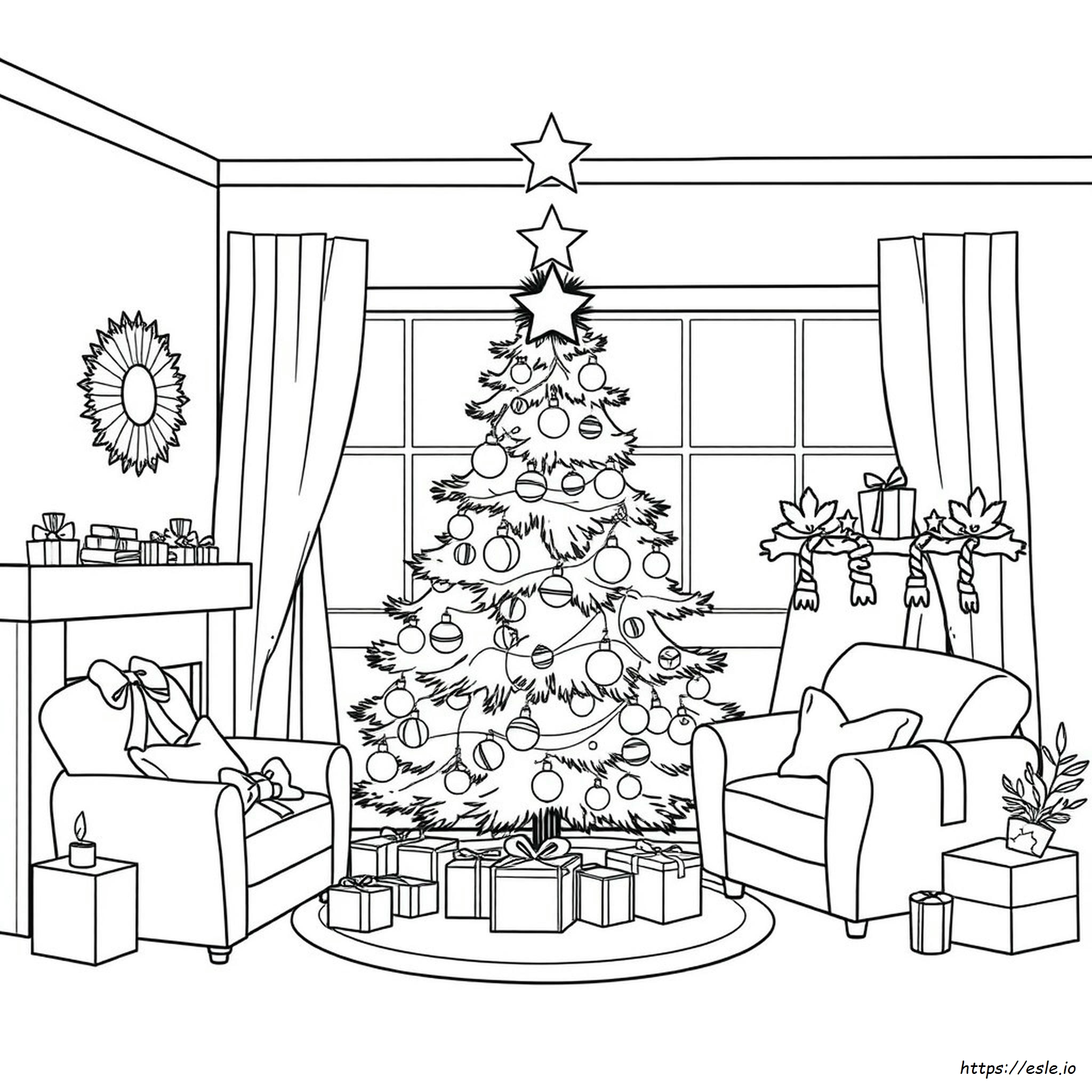 Kerst Kleurplaten Tieners kleurplaat