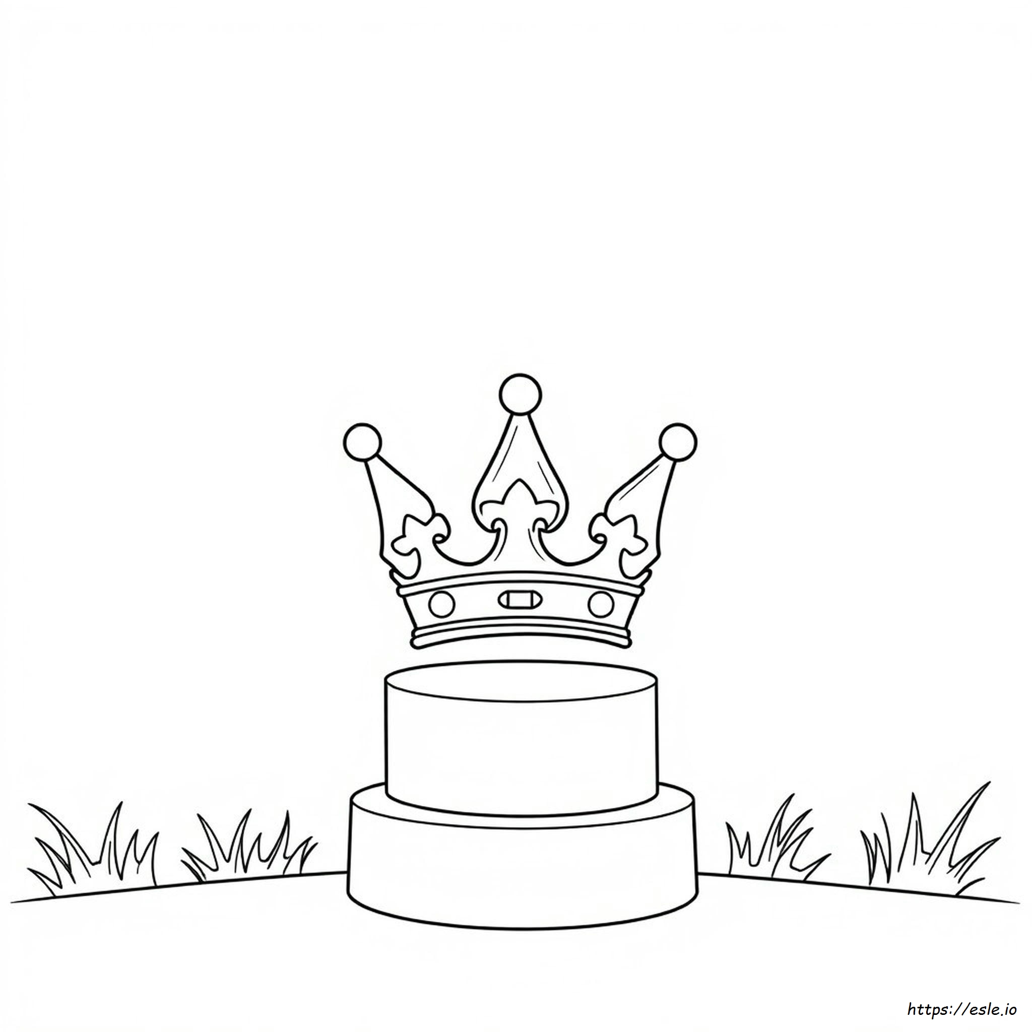 Crowns To Colour In